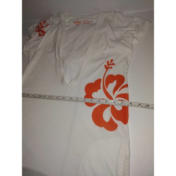 Hard Rock Cafe Honolulu Large Authentic all is one White - Picture 5 of 7